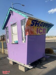 Turnkey Ready 2014 7' x 8' Shaved Ice Concession Trailer / Snowball Trailer