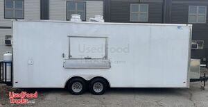 LIKE NEW Custom Built 2019 - 8.5' x 25' Kitchen Food Concession Trailer with Pro-Fire System