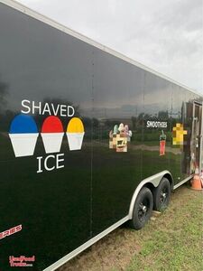 2021- 8.5' x 24' Shaved Ice Concession Trailer Mobile Food Unit