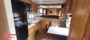 33' Forest River 5th Wheel Toy Hauler Conversion BBQ Smoker Catering Trailer with Bathroom