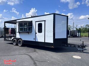 NEW Ready to Outfit 8.5' x 14' Empty Food Concession Trailer with 8' Porch