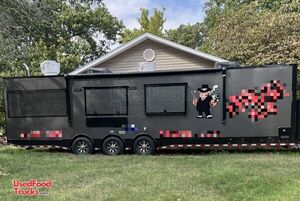Well Equipped - 2021 8' x 35' Barbecue Food Trailer | Food Concession Trailer