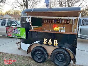 Converted - Mobile Bar Horse Trailer | Compact Bar on Wheels