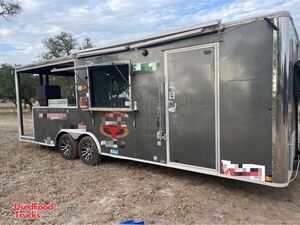 2019 Continental Barbecue Food Trailer with Porch | Concession Food Trailer