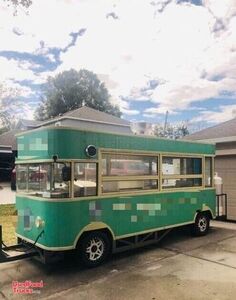 Vintage Electric Kitchen Food Vending Truck with Pro Fire Suppression System