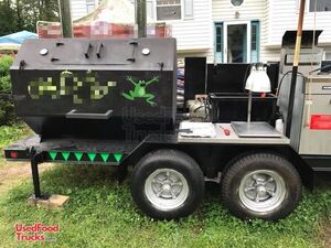 24' Commercial BBQ Grill & Kitchen Food Trailer