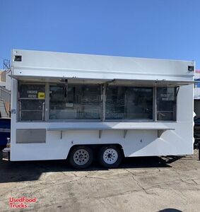 Refurbished 2002 8' x 22' Mobile Kitchen / Permitted Food Concession Trailer