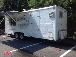Used 8.5' x 24' Mobile Kitchen Concession Trailer- New Brakes and Tires.'