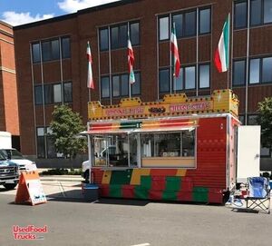Ready for Action 8' x 16' Street Food Mobile Kitchen Concession Trailer