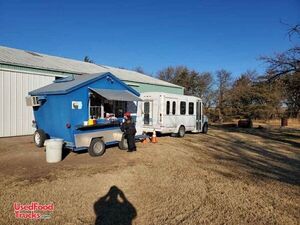 Used Mobile Food Concession Trailer with 1996 Ford E350 Van