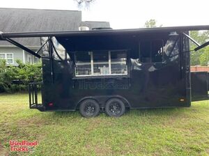 Barely Used Loaded 2020 Freedom 8.5' x 16' Kitchen Food Trailer