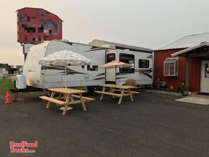 Spotless 31' Food Trailer with a Bathroom and Living Quarters