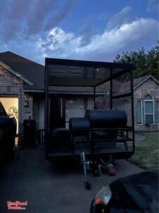 7' x 10.5' Barbecue Food Trailer | Food Concession Trailer