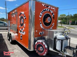 NEW - 2024 8' x 16' Kitchen Food Trailer with Fire Suppression System