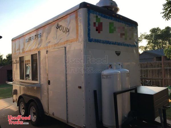 Wells Cargo 8' x 14' Kitchen Food Trailer/Used Mobile Food Unit