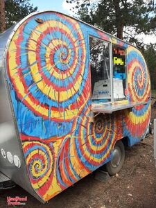 6.6' x 10' Replica Vintage Shaved Ice Concession Trailer / Snowball Trailer