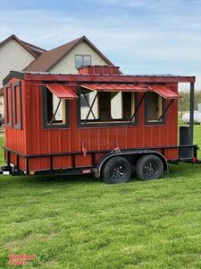 2019 - 7' x 11' Caboose Style Vending Concession Trailer for, Ready to Finish