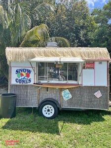 Eye-Catching 2018 Mobile Shaved Ice Concession Trailer/Snowball Trailer