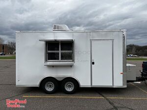BRAND NEW. 2022 8.5' x 16' Rock Solid Cargo Commercial Kitchen Food Concession Trailer