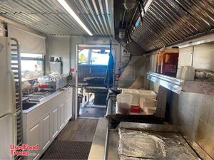 2013 8.5' x 36' Freedom BBQ & Kitchen Food Concession Trailer w/ Porch and Bathroom