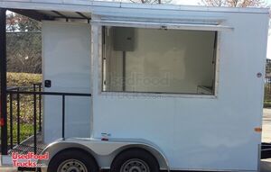 2015 - 7' x 12 BBQ Concession Trailer with Porch