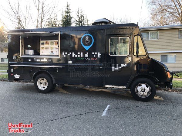 Turnkey Ready 25' GMC P3500 Step Van Food Truck with Professional Kitchen