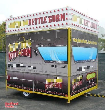Ready to Pop 2010 - 8.5' x 10' Kettle Corn Carnival Style Concession Trailer
