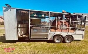 2020 - 7' x 20' Homebuilt Wood-Fired Pizza Concession Trailer