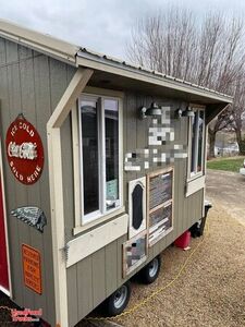 Beautiful 8' x 12' Street Food Concession Trailer / Clean Mobile Kitchen