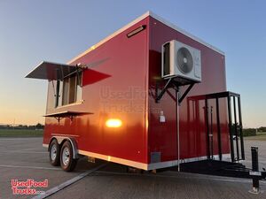 BRAND NEW - Nicely Equipped 2020 - 8' x 16' Kitchen Food Concession Trailer