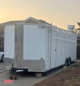 2018 Wow Cargo 8.5' x 24' Commercial Mobile Kitchen Food Vending Trailer