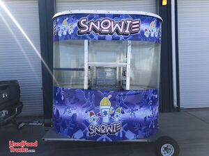 2005 5' x 8' Snowie Snowball Concession Trailer / Shaved Ice Kiosk