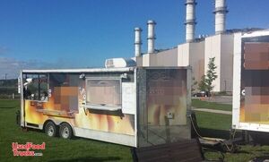 2012 - 8.6' x 20' BBQ Concession Trailer with Porch