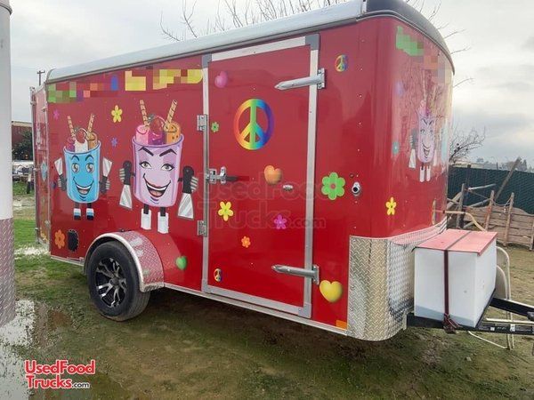 Never Used 2018 - 6' x 12' Street Food Concession Trailer