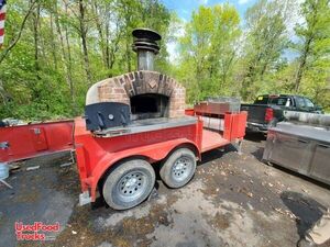 2015 Wood-Fired 16' Brick Oven Pizza Concession Trailer / Mobile Pizzeria