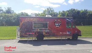 Well Equipped 26' Diesel Chevrolet P-30 Kitchen Food Truck with 2017 Kitchen Build-Out