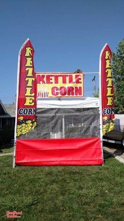 6' x 12' Pizza Concession Trailer/Kettle Corn Concession Stand with  Trailer