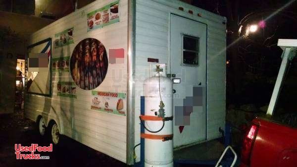 Ready to Operate 18' Food Concession Trailer / Used Mobile Kitchen Unit