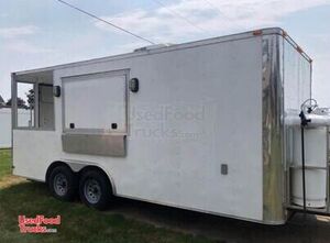 Clean and Spacious Street Food Vending Concession Trailer / Mobile Kitchen