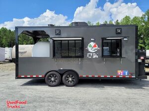 2020 8' x 20' Lightly Used Wood-Fired Pizza Trailer with Porch / Mobile Pizzeria