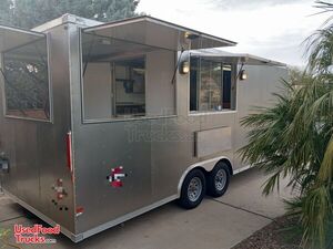 2017 Loaded 8' x 22' Mobile Kitchen Unit / Food Concession Trailer with Porch