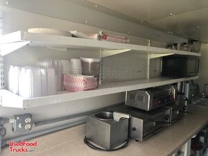 Very Versatile Wells Cargo 7.5' x 16' Food and Beverage Concession Trailer