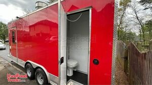 NEW - Kitchen Food Concession Trailer with Bathroom & Pro-Fire Suppression