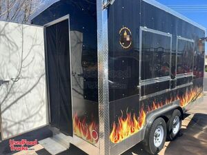 2021 - 8' x 16' Food Concession Trailer | Mobile Kitchen Unit with Pro-Fire