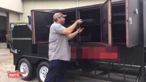 10' x 3' Mobile Commercial Smoker