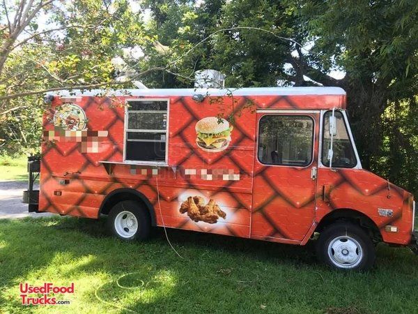 Multi-Purpose Chevrolet P30 Step Van Kitchen Food Truck w/ Pro Fire Suppression