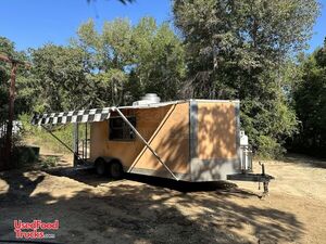 2015 8.5' x 16' Custom Built Kitchen Food Concession Trailer with 4' Porch