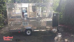 Stainless Towable Compact Concession Trailer