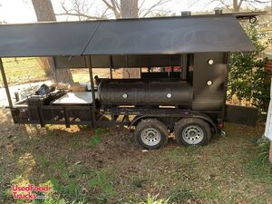 Lightly Used 2018 - 8' x 17' East Texas Smokers Barbecue Tailgating Trailer