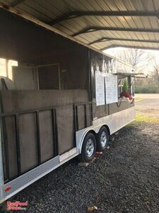 2018 - 8.5' x 22' Freedom Barbecue Food Concession Trailer with Porch